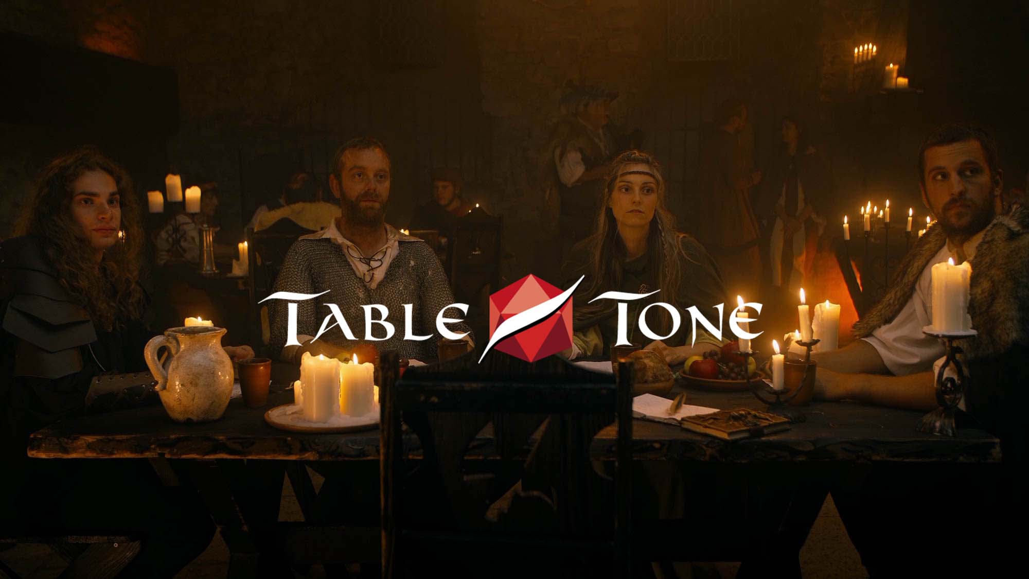 Table Tone Werbefilm. Ein Werbevideo im Mittelalter auf einer Burg in Österreich, bei Graz.